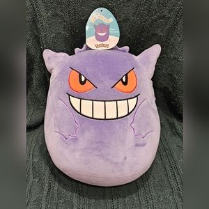 Gengar Pokémon Squishmallow 10"